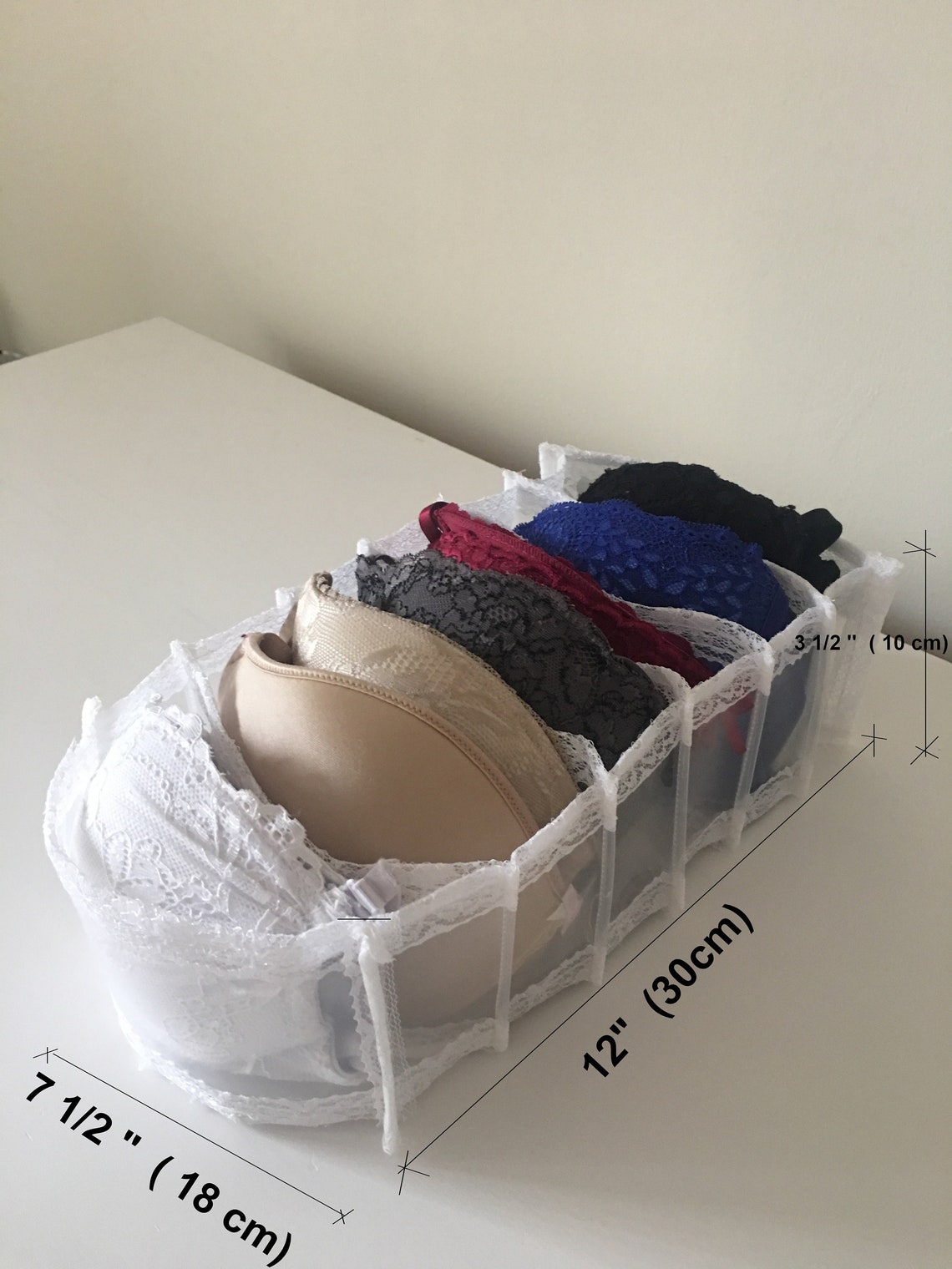 Bra Drawer Organizer Drawer Organizer Bra Organizer Etsy