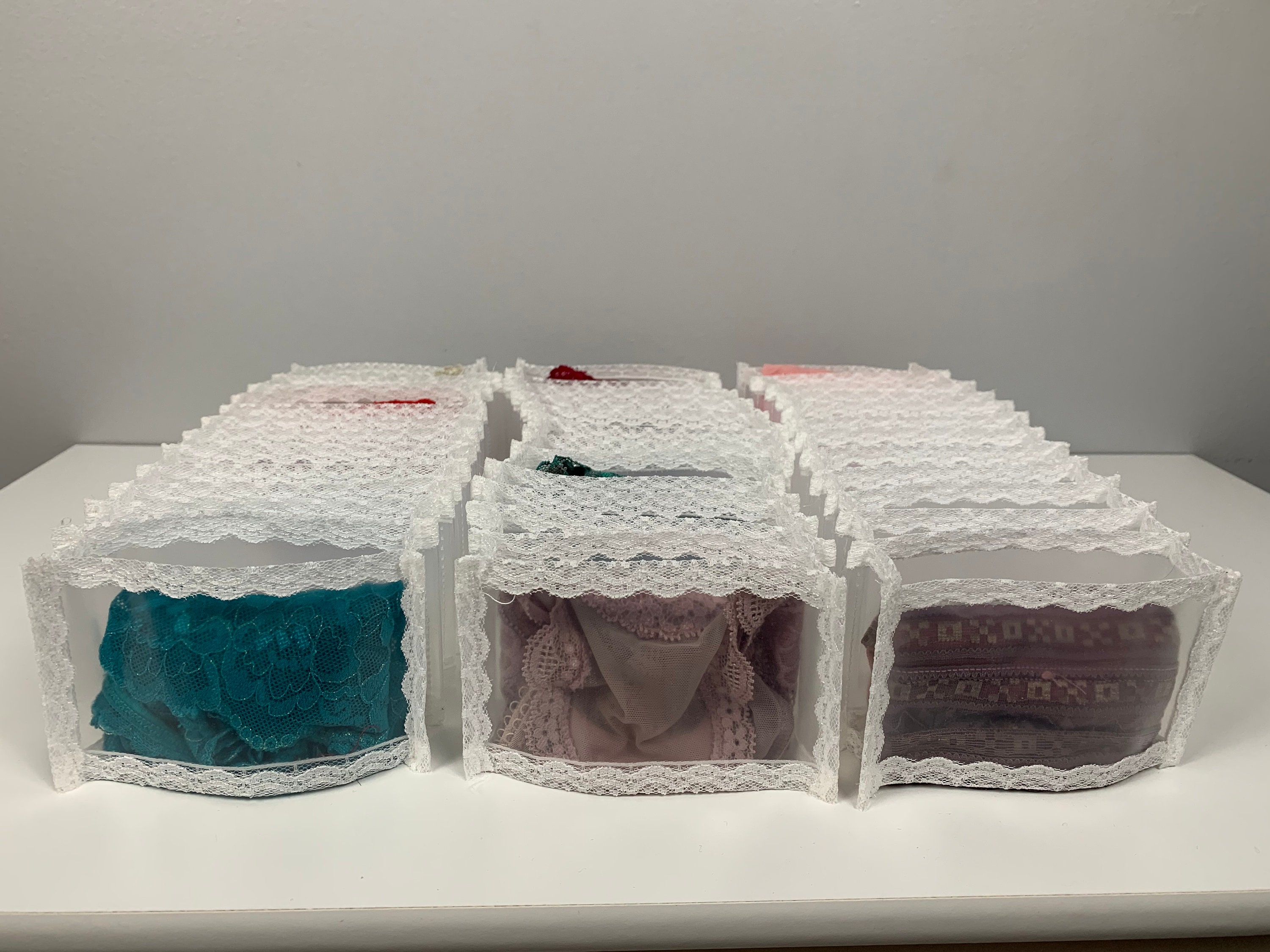 Set of 3 Panties Drawers Organizers Organizer Drawer Divider Etsy