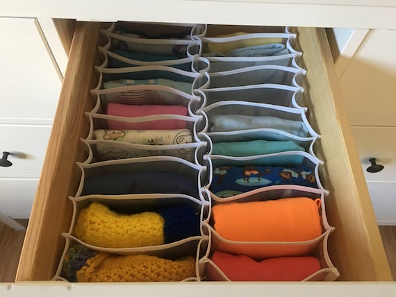 Baby Clothes Drawer Organizer Drawer Organizer Drawer Etsy