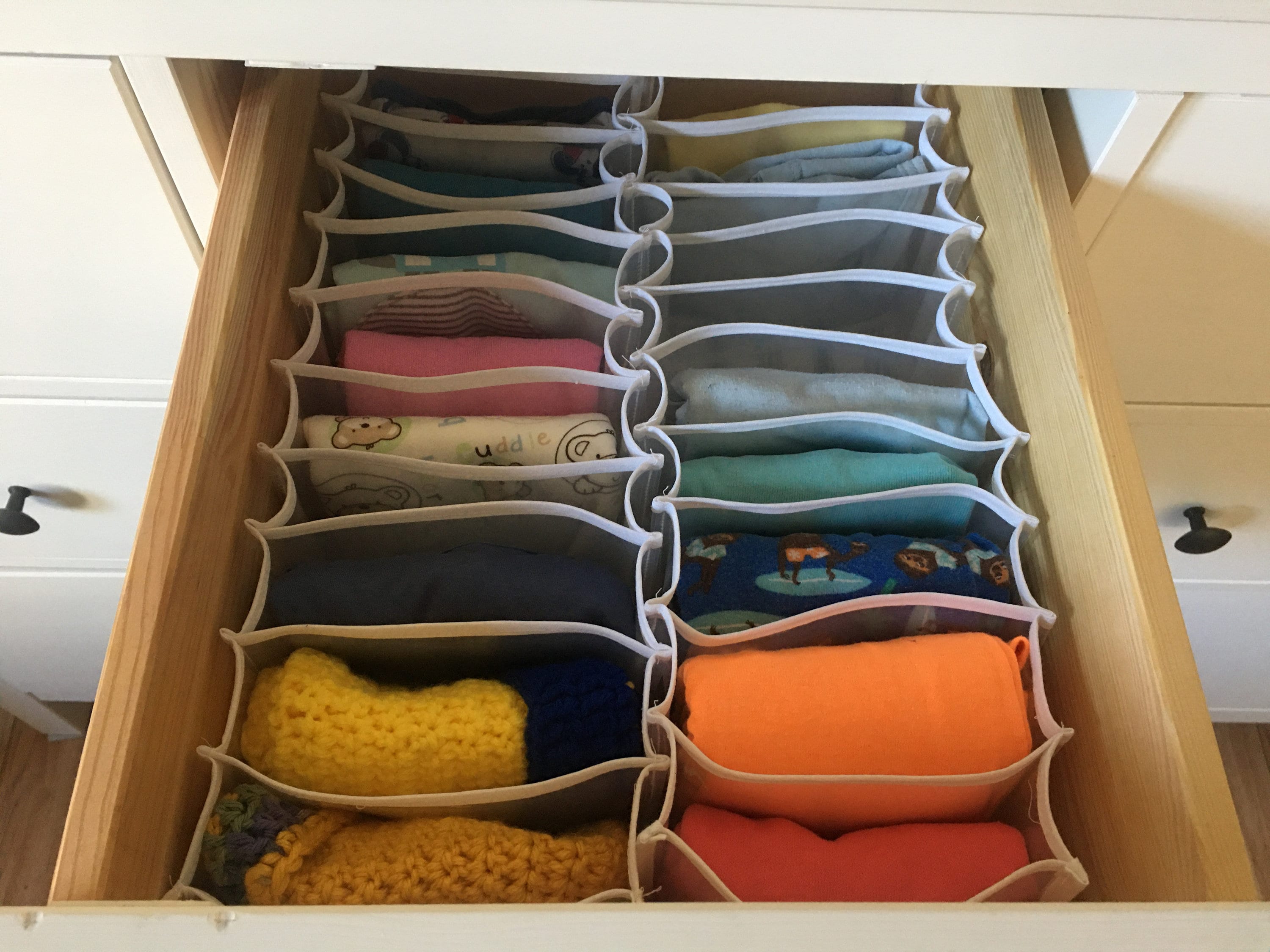 Set Baby Clothes Drawer Organizer Drawer Organizer Drawer Etsy