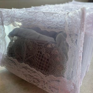 Set of 2 Panties Drawers Organizers | Underwear | Organizer Drawer Divider | Set drawer Organizer | Lingerie Storage