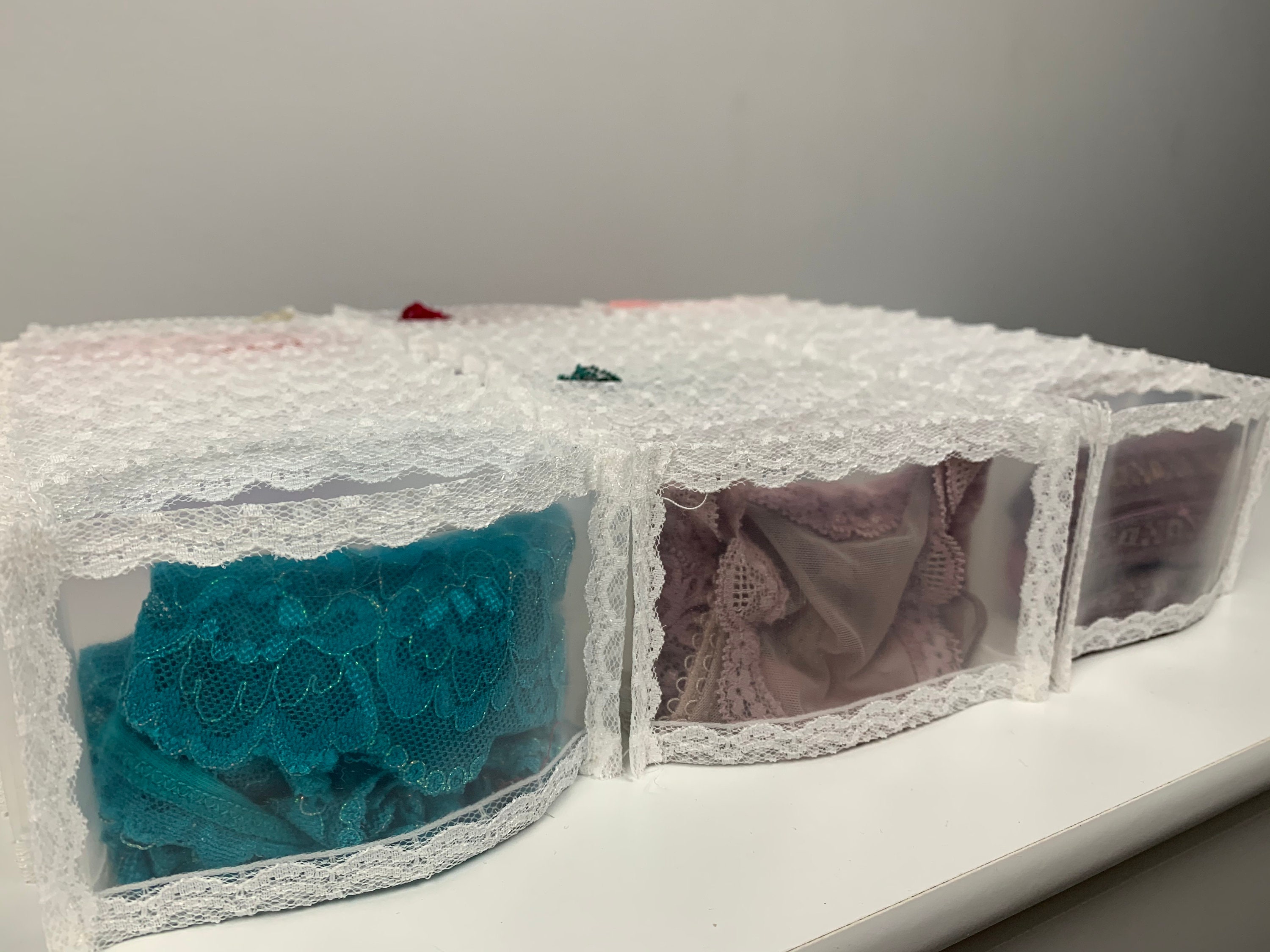 Set of 3 Panties Drawers Organizers Organizer Drawer Divider Etsy