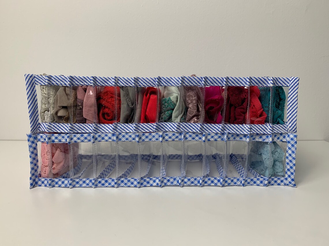 Set of 2 Panties Organizers Panties Drawer Organizer Etsy
