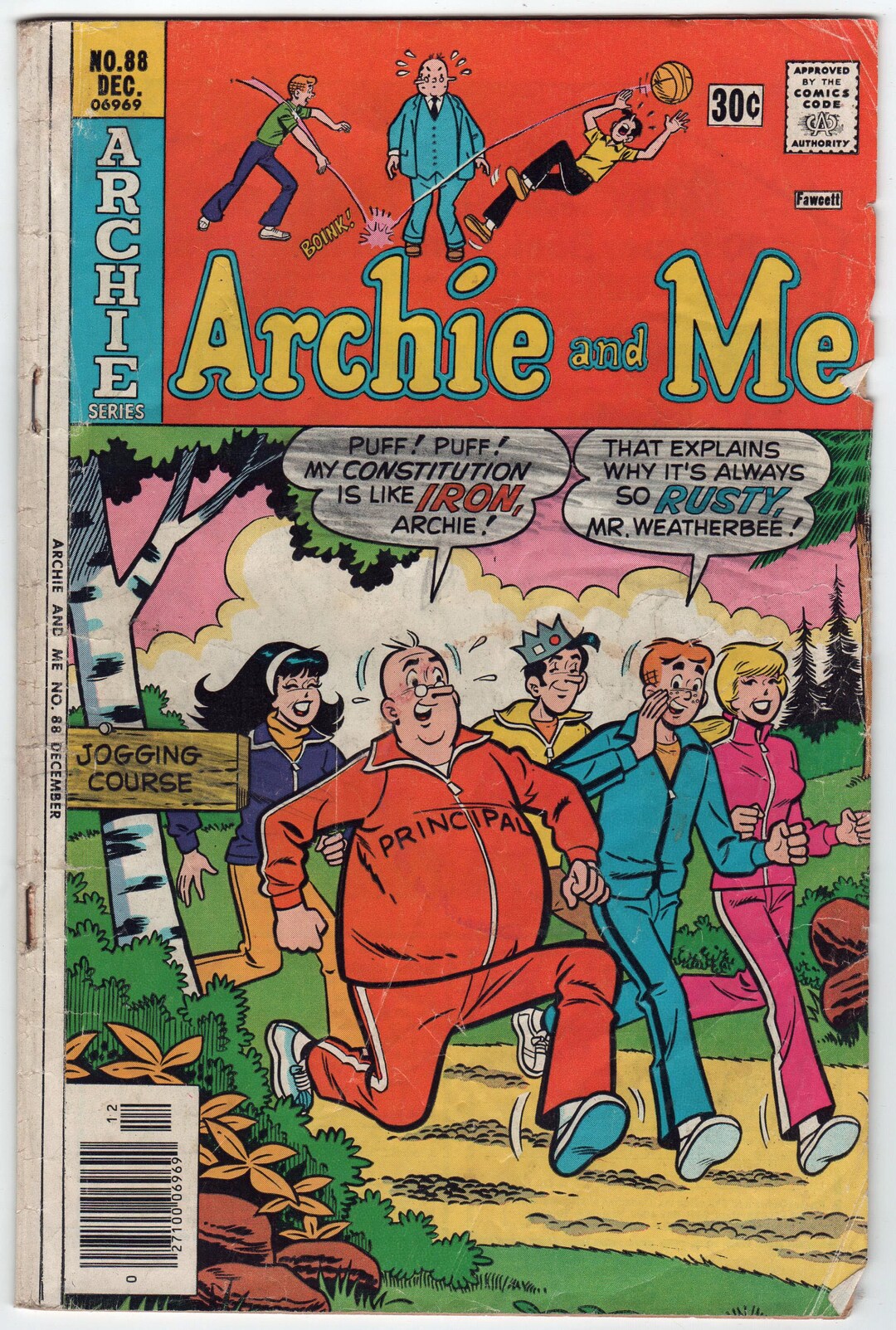 No.1783a Archie Series, Reggie and Me, 42 Year Old, No. 88, 1976, Fair ...