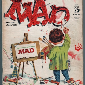 Mad Magazine 1963 - Etsy