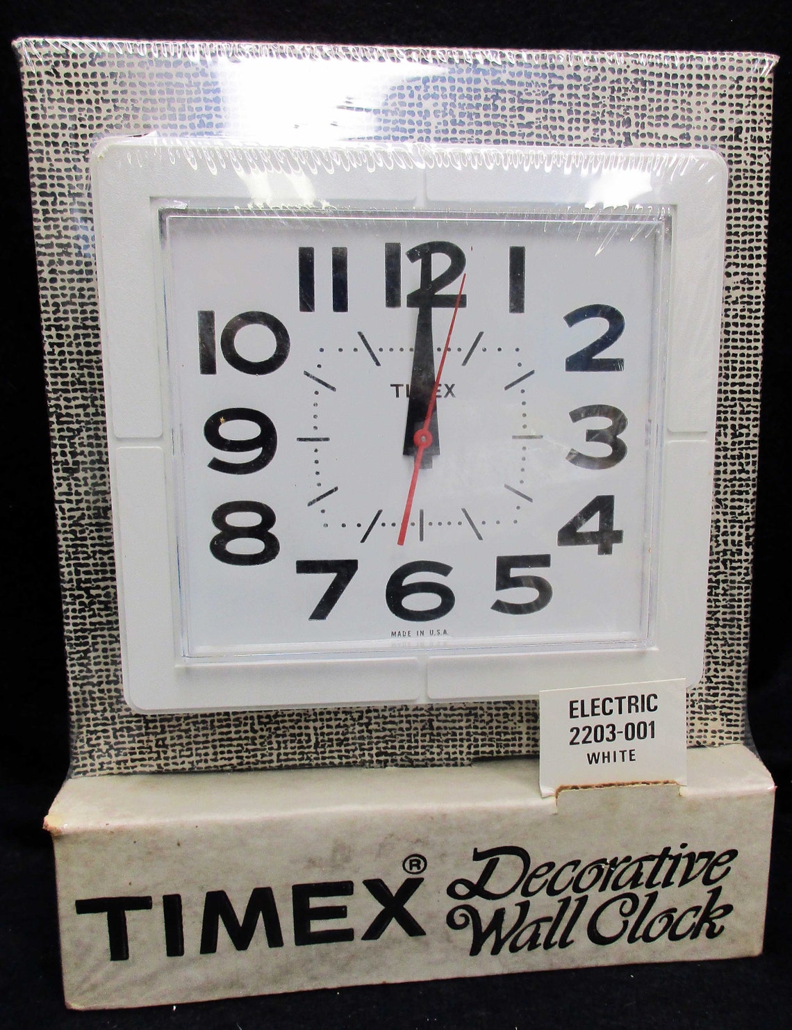 No.3262a Timex Decorative Wall Clock 1960s Time Period. Etsy