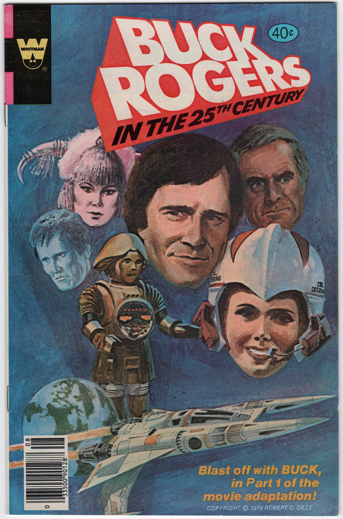 Buck Rogers 39 year old Whitman Comic   No. 2 In the 25th image 0