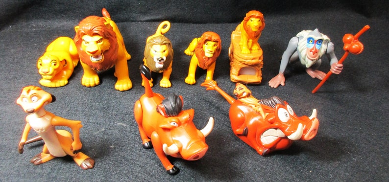 burger king lion king toys