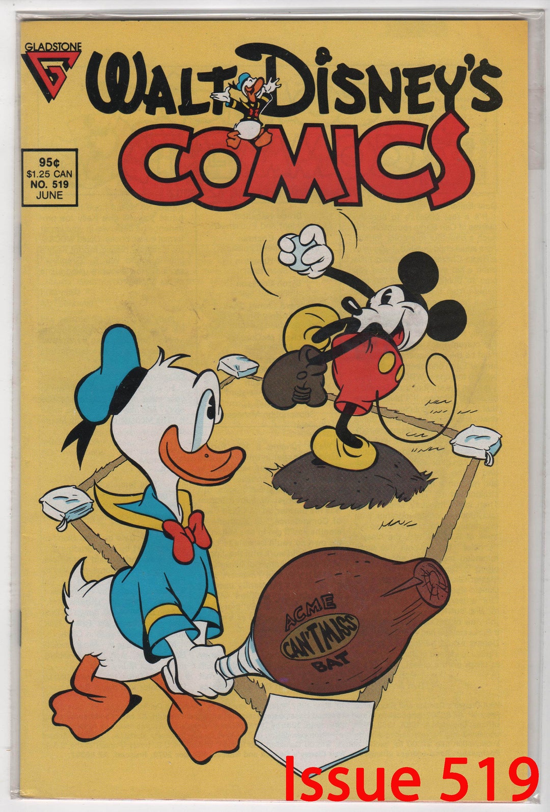 No.1868a 29 Year Old, Walt Disney, Walt Disney Comics, 10 Comics, 519