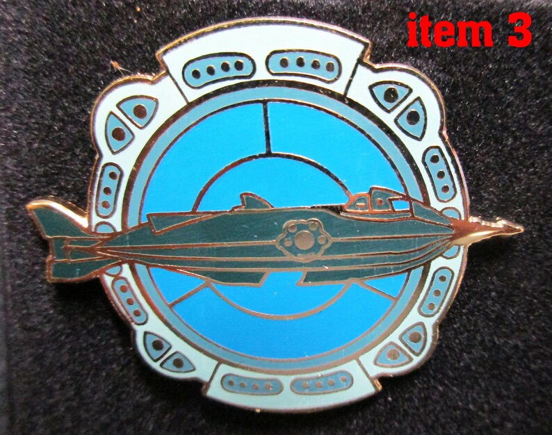 2121aB-10 9 Disney ride and character enameled pins Mint Condition 9 Collector Pins Pick the one you want New old stock
