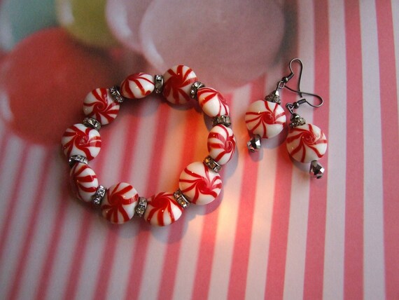 Peppermint Twist Earrings Peppermint Twist Earrings