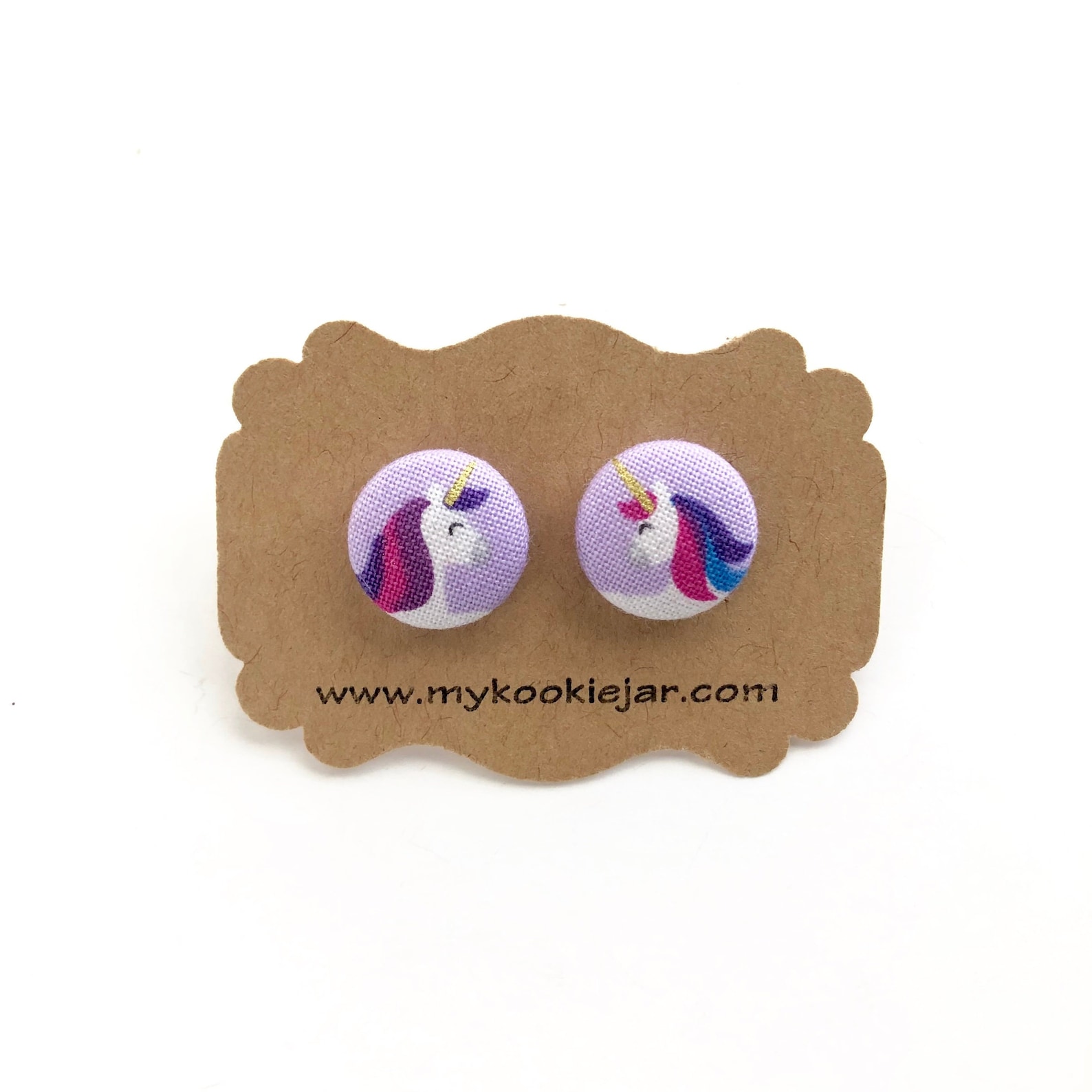 Unicorn Earrings for Little Girls Unicorn Studs Unicorn Etsy