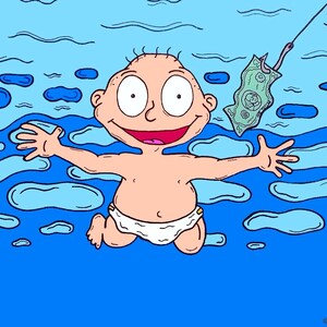 Tommy Pickles Nirvana Nevermind Art 