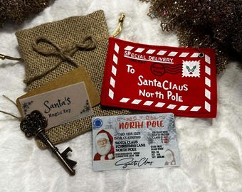 Santa Key ~ Santa's Magic Key and ID Christmas Eve Morning Tradition