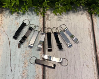 BOTTLE OPENER KEY Chain ADd On ~ Father's Day Men's key chain Add On to any Key Chain
