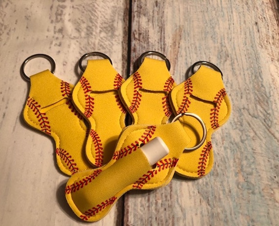 Softball chapstick shop holder