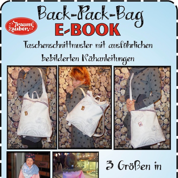 BackPackBag" - E-Book incl. 6 Schnittgrößen