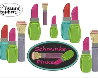 Schminke-Pinke für 10 x10 Rahmen