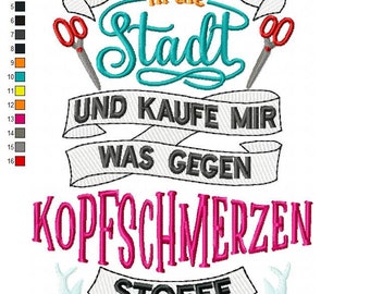 14x20 Kopfschmerzen - Stoffe - 1 Datei