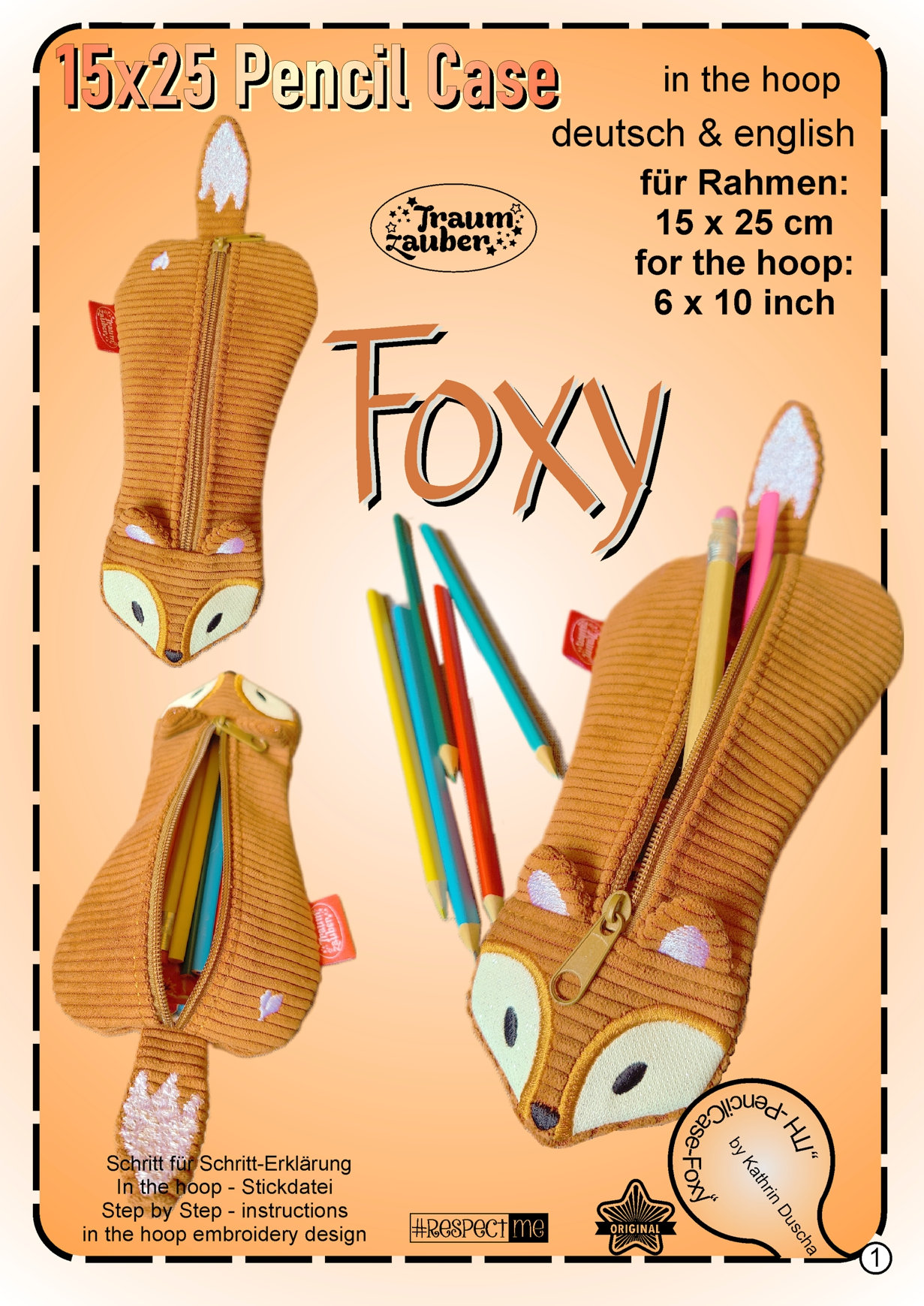 Foxy Pencil Case - Etsy Foxy Pencil Case - Etsy