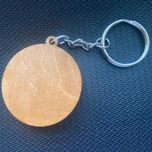 Wooden Tree of Life Keychain: Boho Rustic Charm - Etsy
