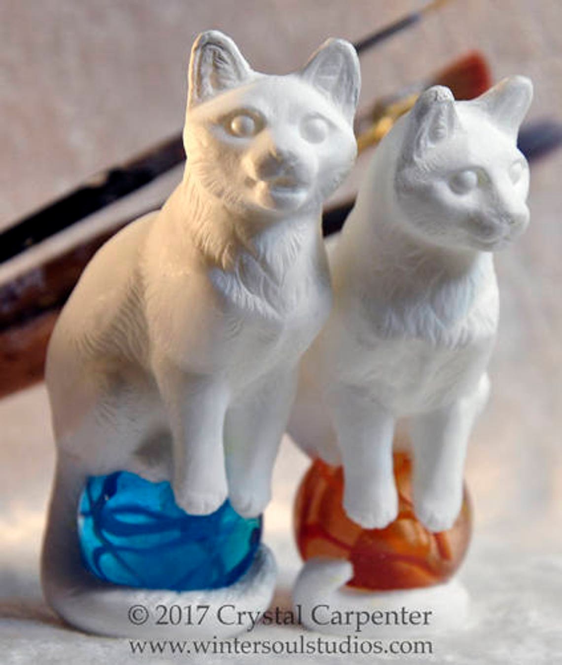 Altar Cats Queen Collectible Custom Figurine Memorial Etsy
