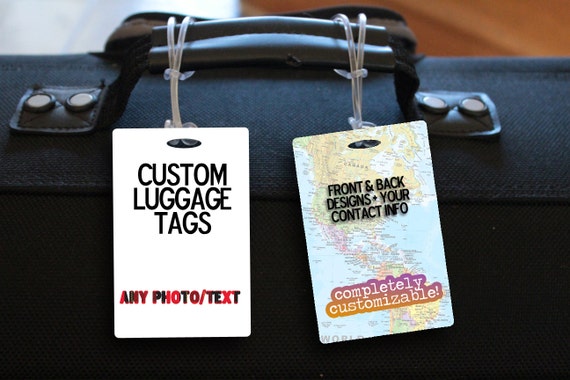 etsy custom luggage tags