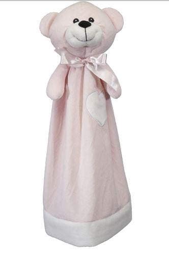 personalized lovey animal blanket