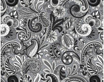 Cotton Fabric Paisley Sorbet | 100% Cotton | Fabric for Mask | Quilt Fabric | HM20024C5