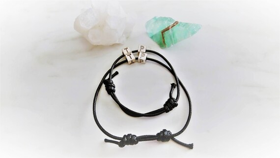 matching initial bracelets