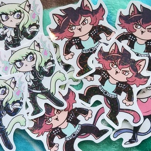 Promare Stickers - Mad Catboys