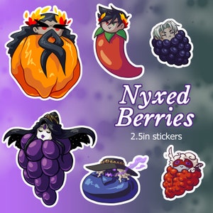 Nyxed Berries Stickers