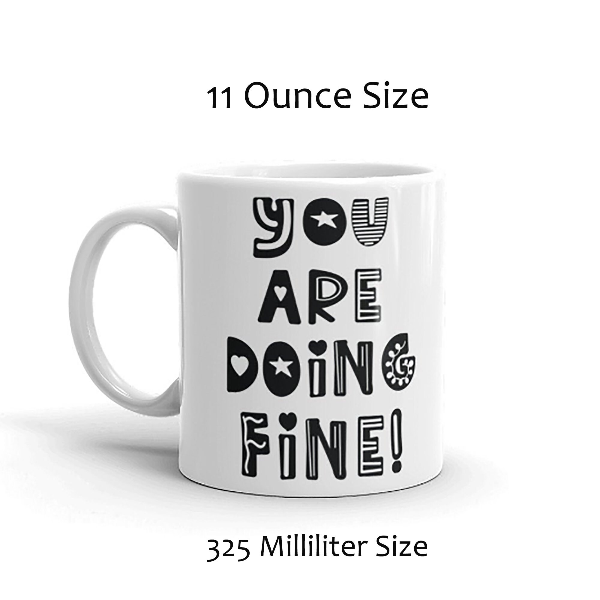 Salud Mental Mensaje Positivo Taza de Café para El