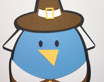 Bird Pilgrim Die Cut