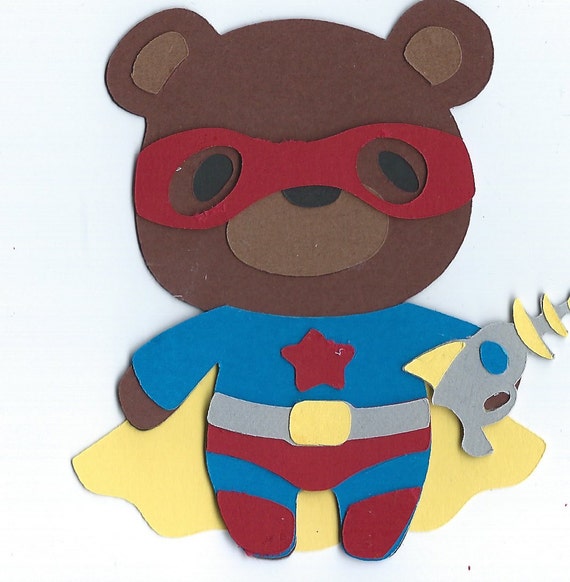superhero teddy bear