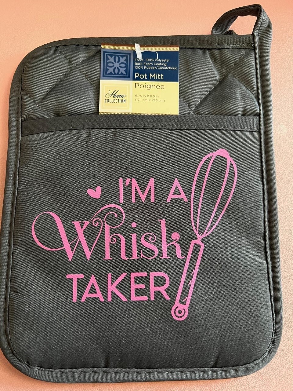 I'm a Whisk Taker Potholder Hot Pad Gift Kitchen 