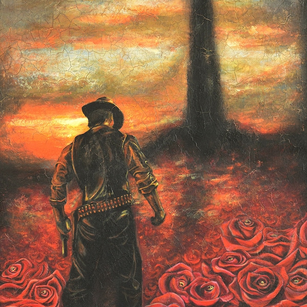 The Dark Tower - Stephen King - Gunslinger - Painting Art Print 11x14"