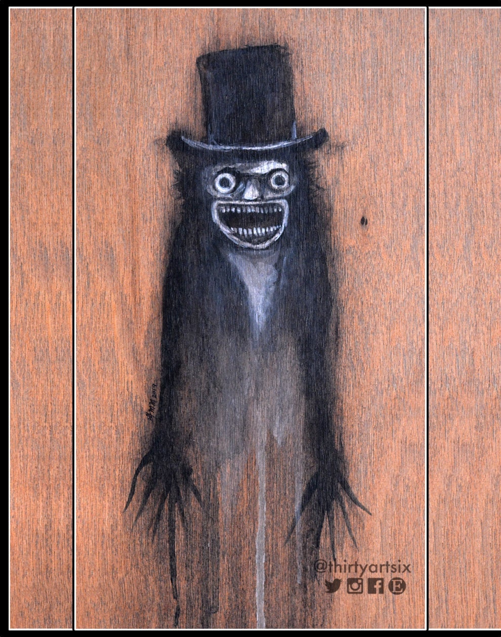 Dook Dook Dook! Horror Movie 11x14 Art Print