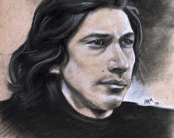 Adam Driver - Portrait - 11x14 Art Print