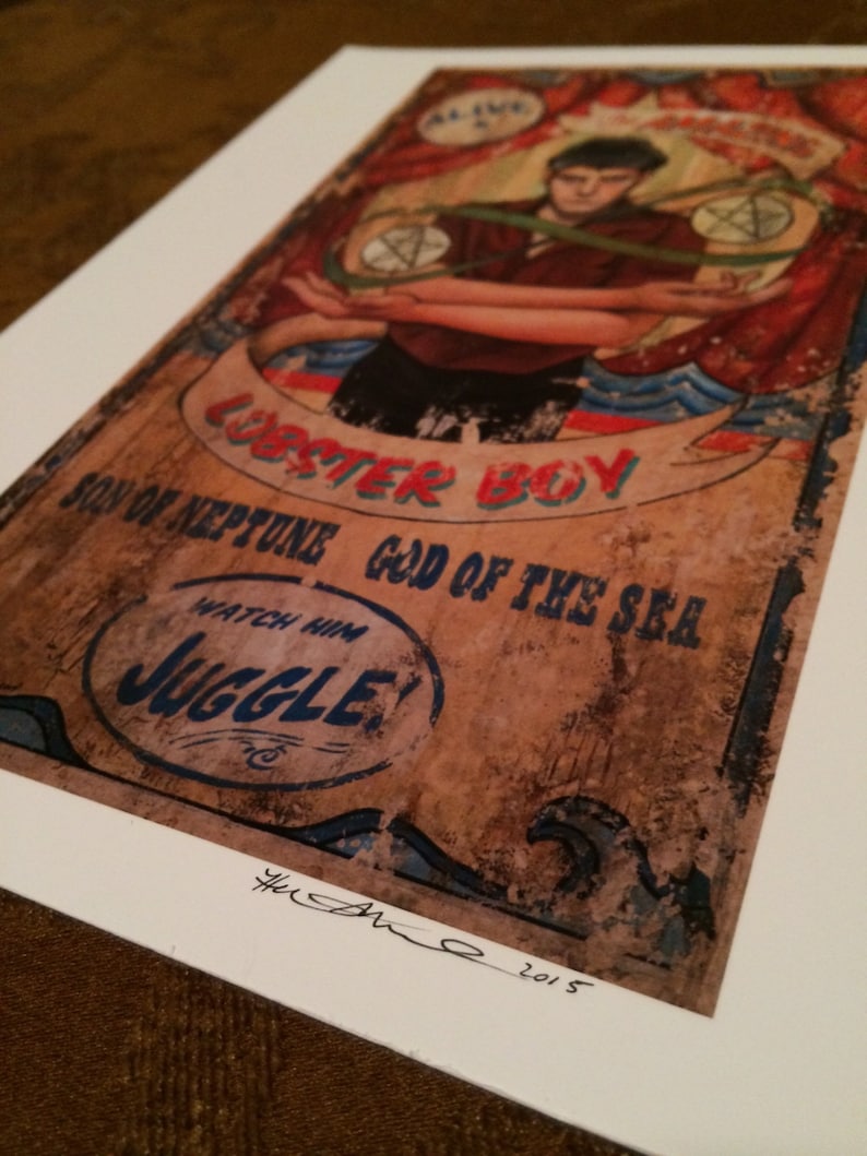 American Horror Story Freakshow Lobster Boy Tarot Etsy