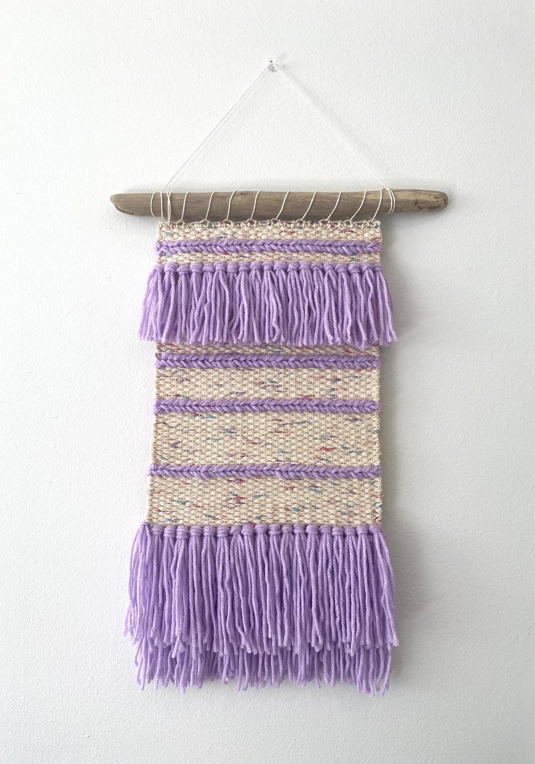 Woven Wall Hanging With Purple Color preview