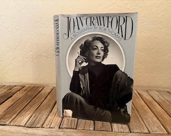 Vintage Book Titled Joan Crawford A Biography By Bob Thomas
