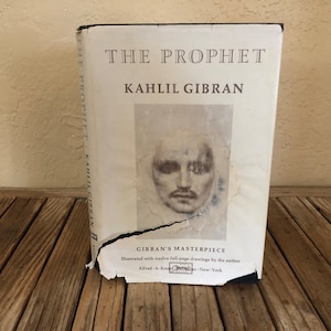 Vintage Book Titled The Prophet by Kahlil Gibran