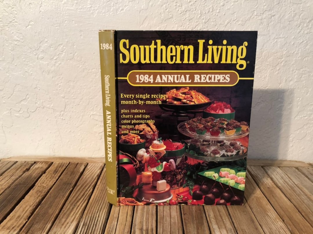 Vintage Book Titled Southern Living 1984 Annual Recipes - Etsy