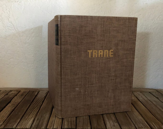 Vintage Book Titled 1955 Trane Air Conditioning Manual Etsy
