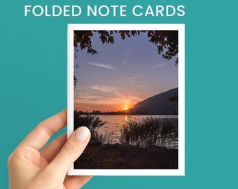 Custom Photo Notecards // Custom Photo Stationery // Photo Thank You Note // Wedding Thank You // Photo Card