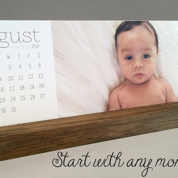 Photo Desk Calendar Etsy