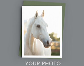 Custom Photo Note Cards with Your Photo