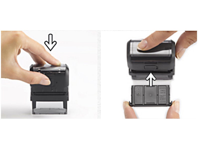 Replacement Ink Pad // SelfInking Stamp Pad // Ink Cartridge Etsy