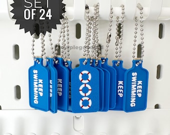 Message in a Bottle | Swim Keychain Charms | Concert Bulk Freebies (24 or 5 pcs)
